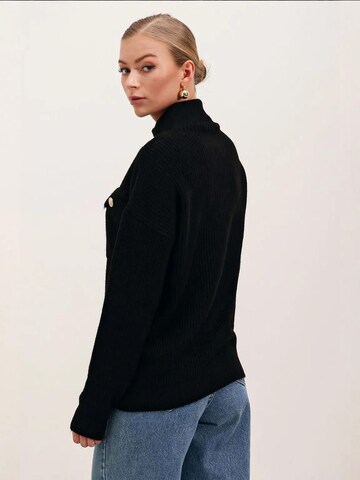 Bigdart Knit cardigan in Black