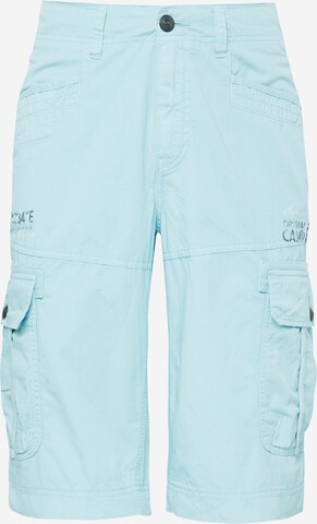 CAMP DAVID Regular Cargo trousers 'Cinque Terre' in Blue: front