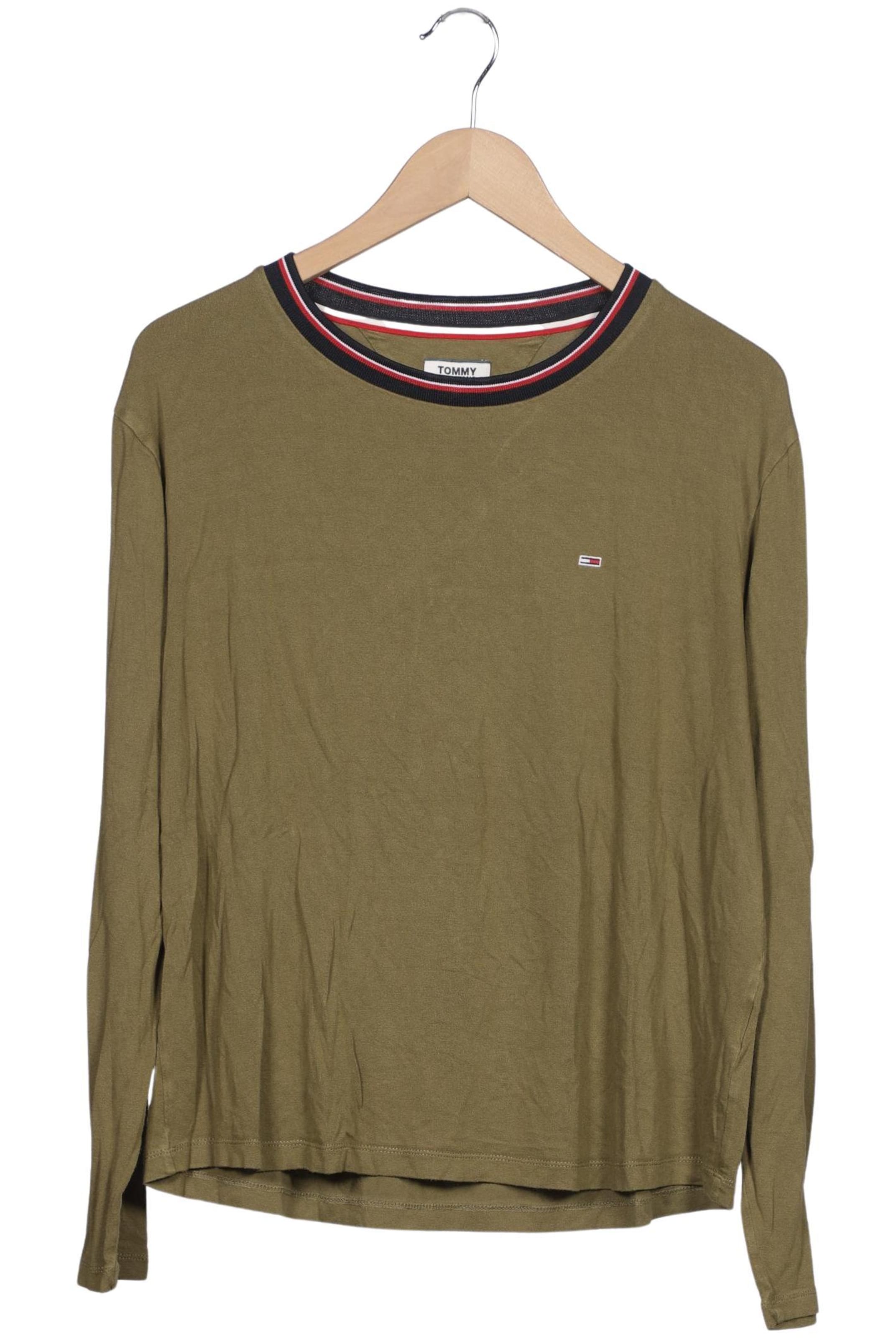 Tommy Jeans Langarmshirt in XL in grün, Produktansicht