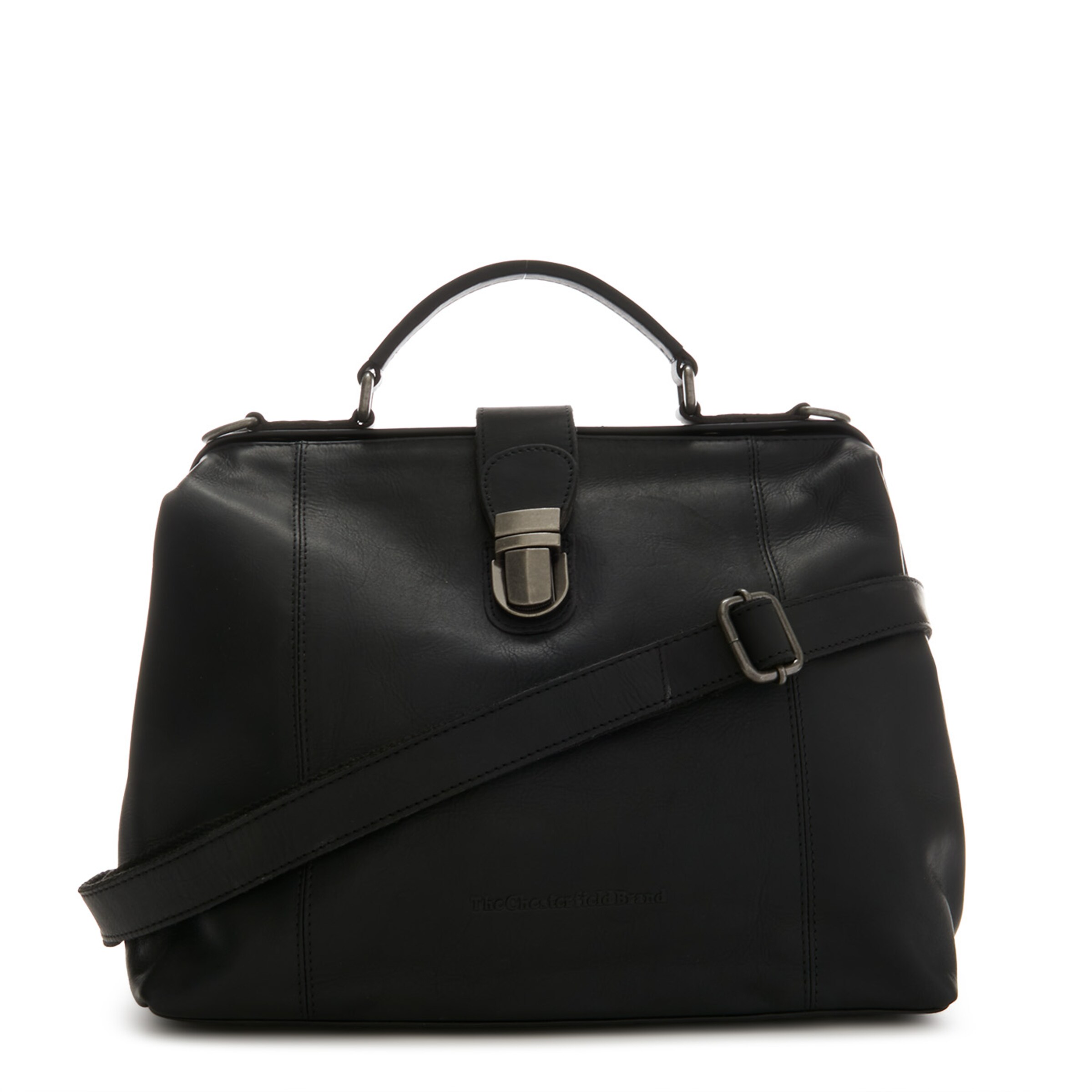 Sac week-end 'Shaun' The Chesterfield Brand en noir : devant