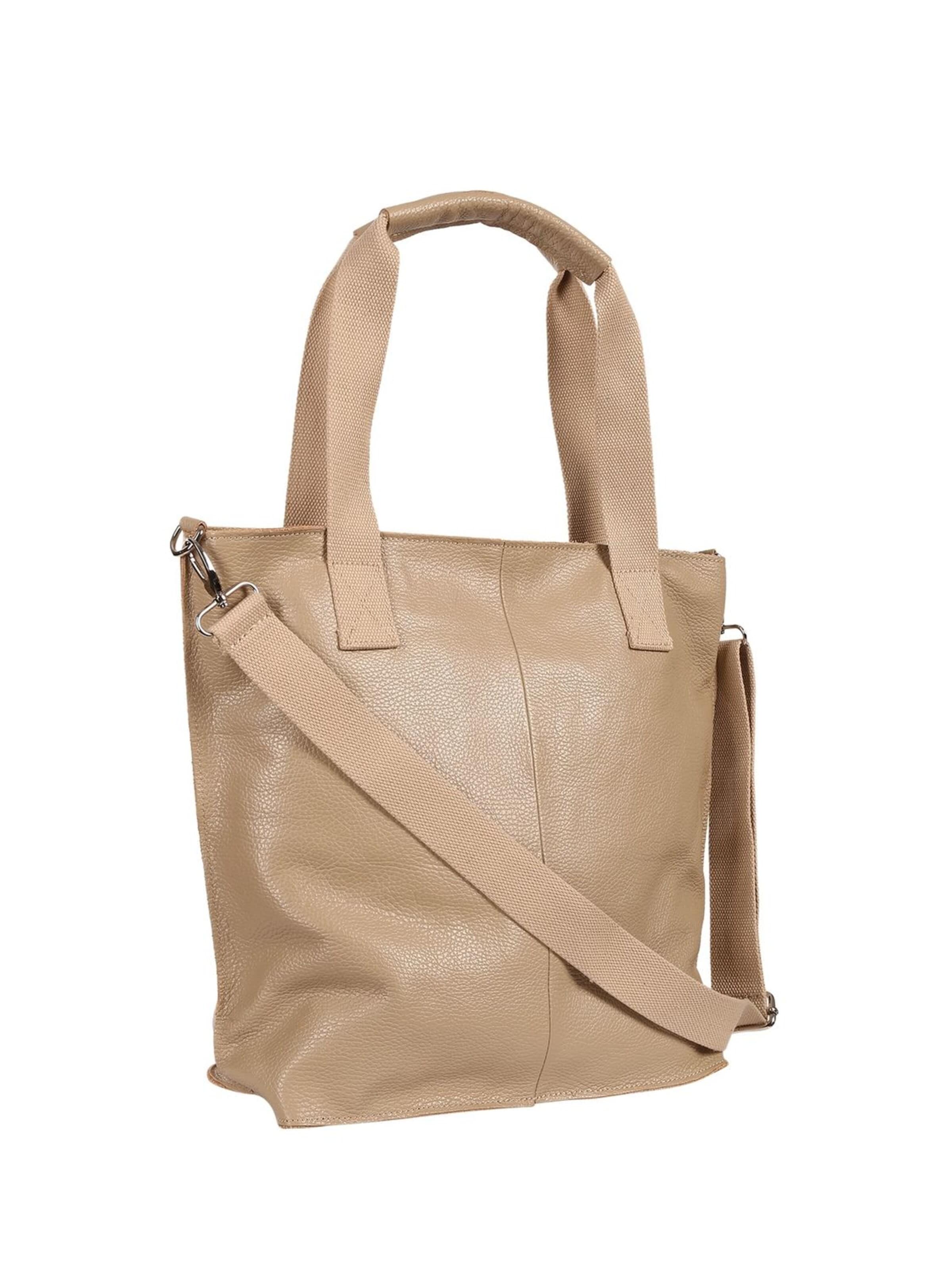 Toscanto - Bolso de hombro en beige: frente