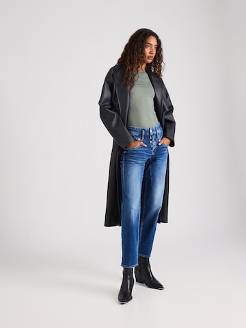 Herrlicher Regular Jeans 'Shyra Tap' in Blau