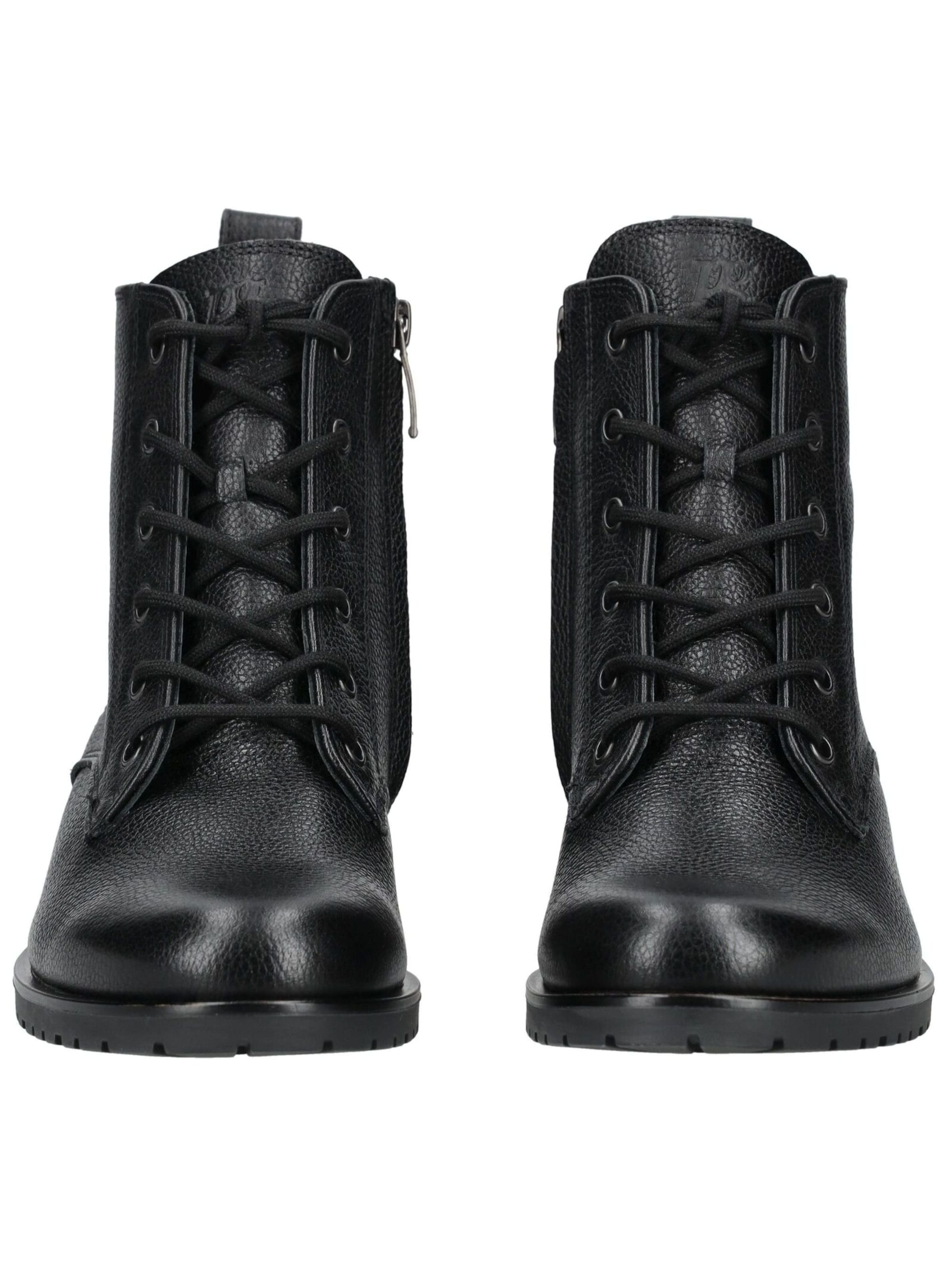 Bottines à lacets Paul Green en noir