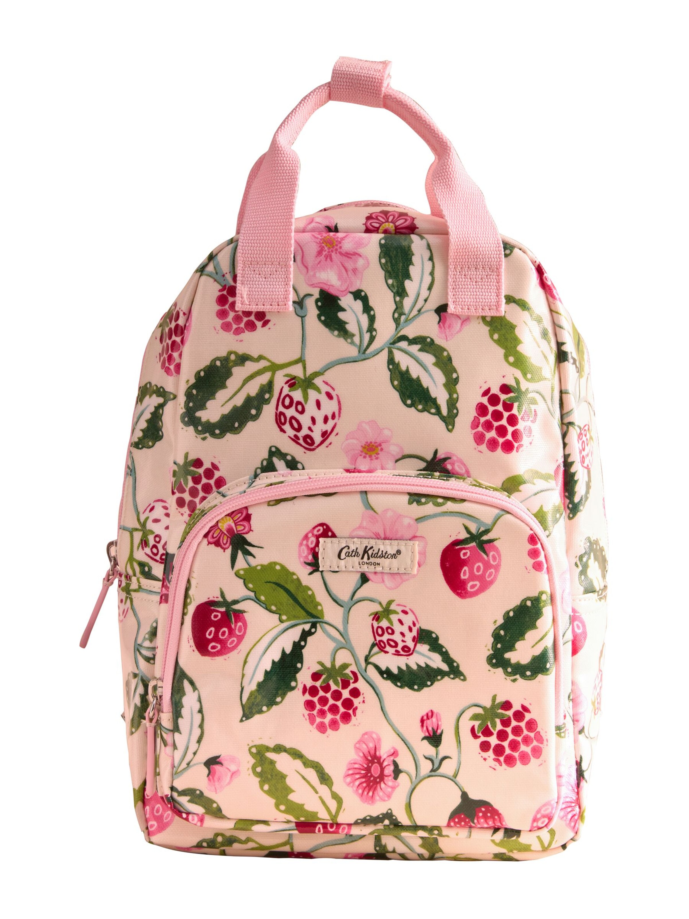 rozā Cath Kidston Mugursoma: no priekšpuses
