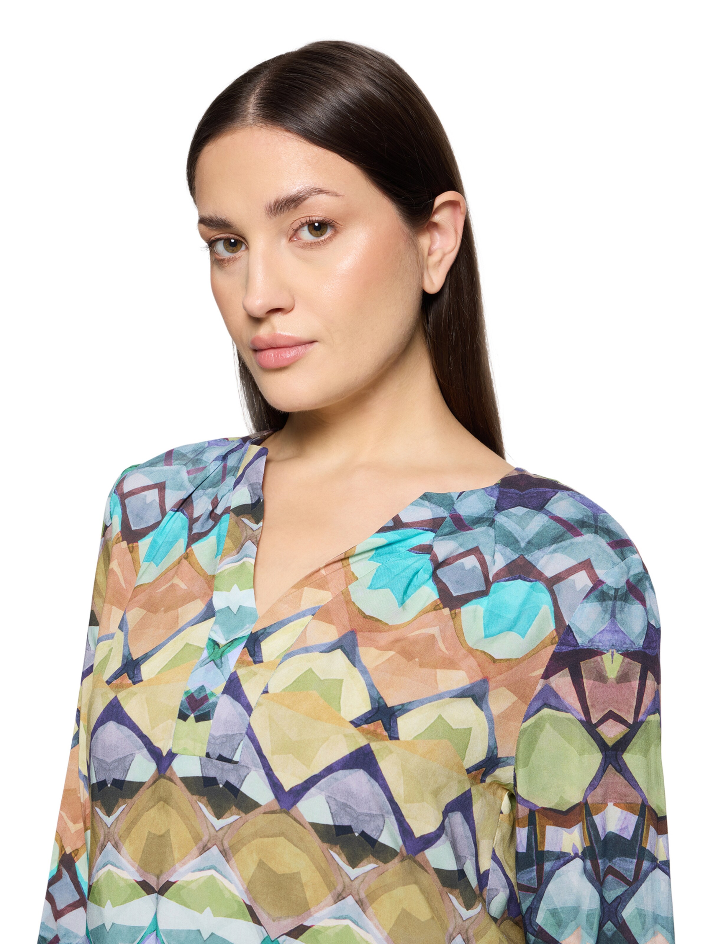 Camicia da donna di Cartoon in verde