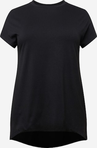 ONLY Carmakoma T-Shirt in Schwarz: predná strana