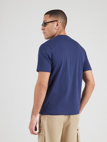 Tricou 'PHOS' de la NAPAPIJRI pe albastru