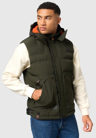 Gilet 'Egoor' STONE HARBOUR en vert