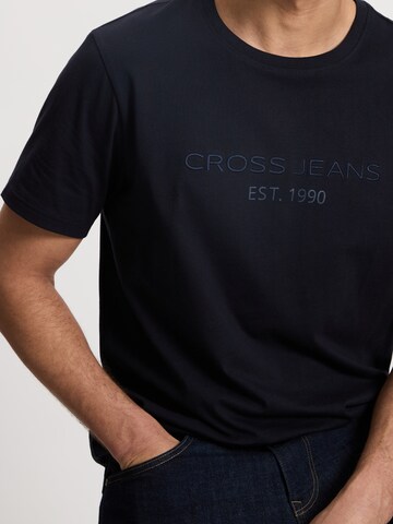 CROSS JEANS T-Shirt in Blau