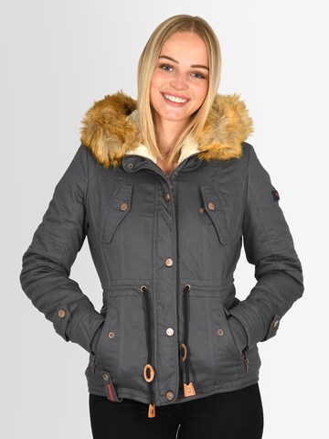 Parka d’hiver 'Pearl' NAVAHOO en gris