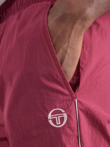 Sergio Tacchini Конический (Tapered) Штаны 'ISPICA' в Лиловый