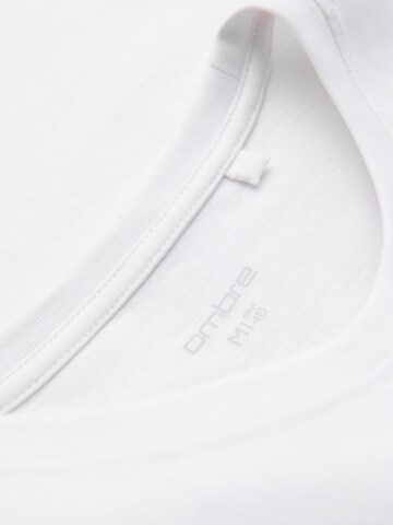 Ombre Shirt in Wit