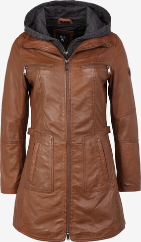 H.I.S Between-Season Jacket in Brown: front