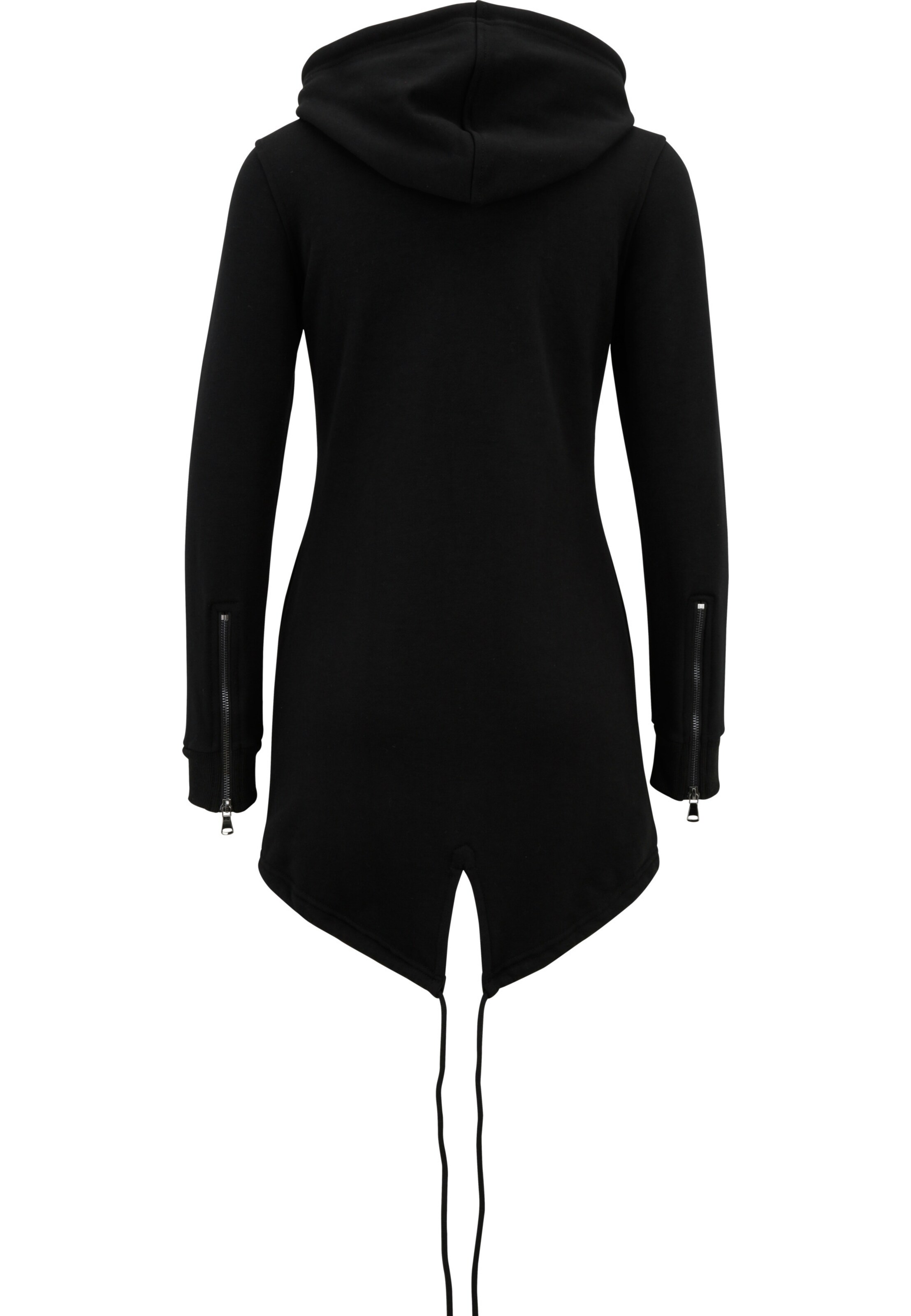 Urban Classics Sweat jacket in Black