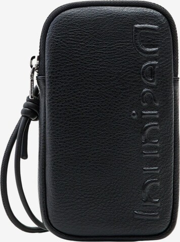 Desigual - Funda para smartphone en negro: frente