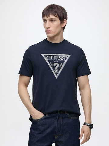 T-Shirt GUESS en bleu
