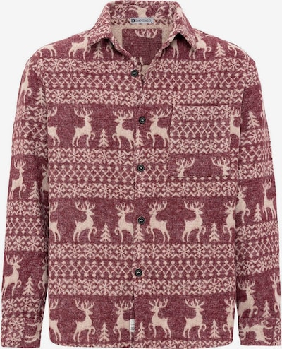 Marškiniai iš Dandalo, spalva – gelsvai pilka spalva / raudona, Prekių apžvalga