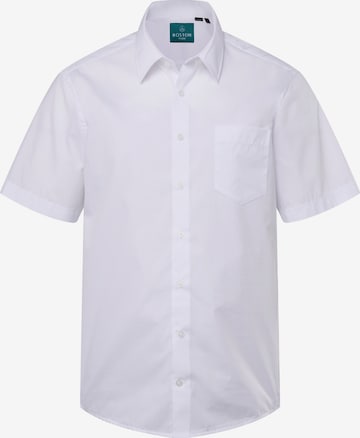 Boston Park Button Up Shirt in White: front