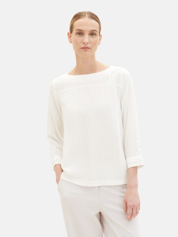 TOM TAILOR Blouse in Wit