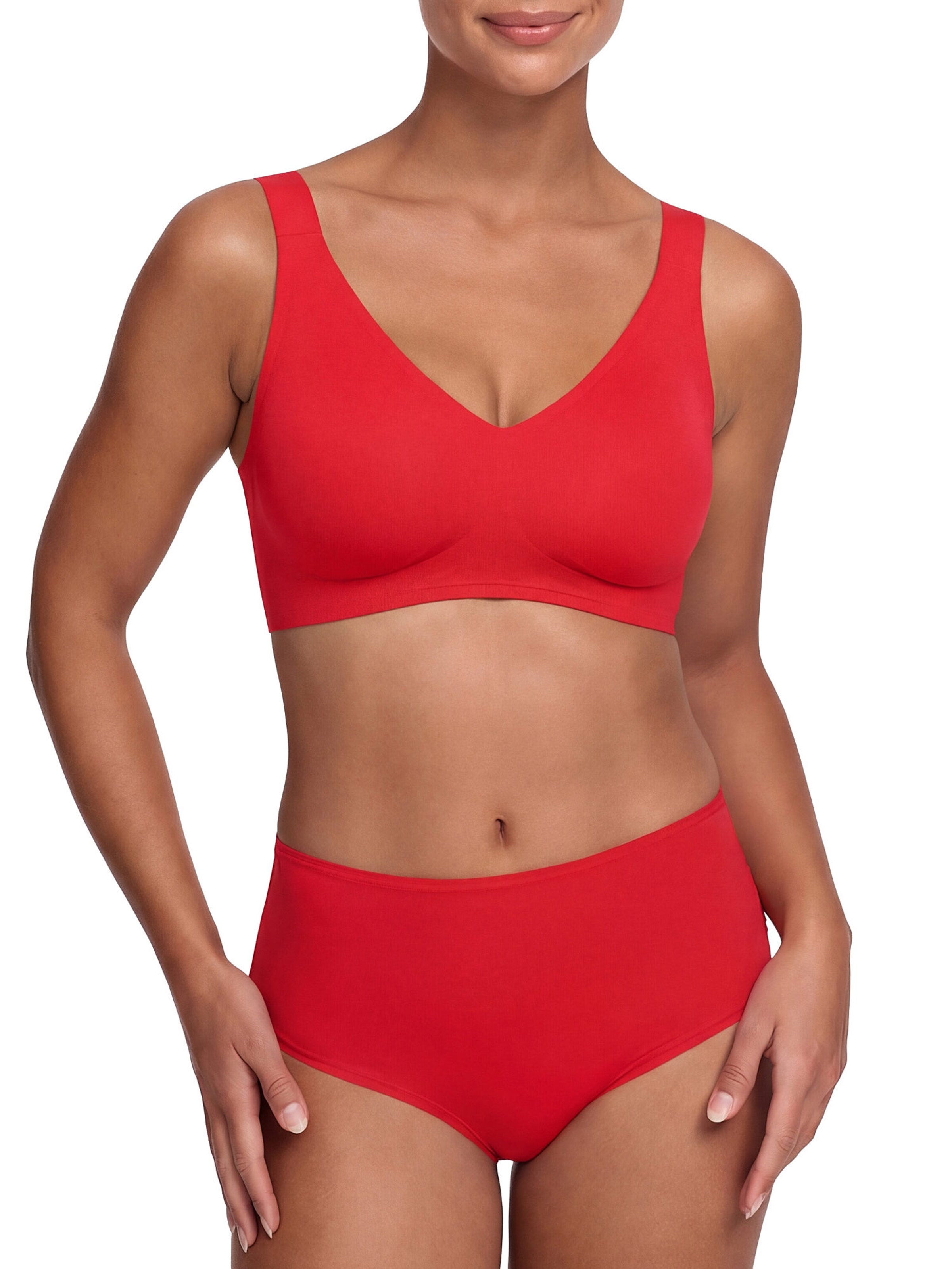 Minimizer 'Comfort Minimizer-BH' di cfab by creamy fabrics in rosso: frontale