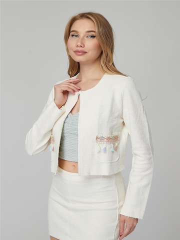 HOME STORE Přechodová parka – béžová