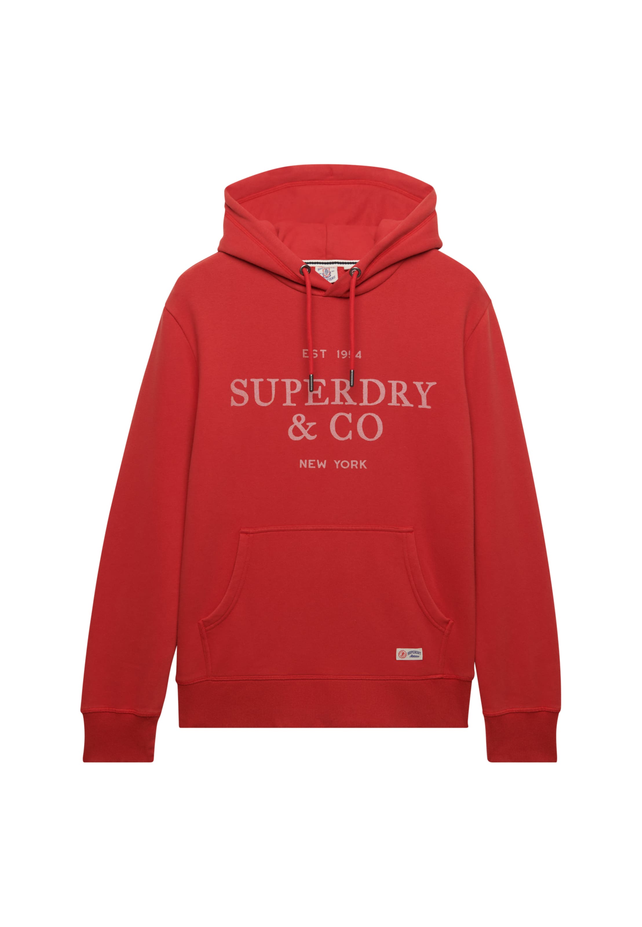 Sweat-shirt '1954 Company' Superdry & Co en rouge : devant