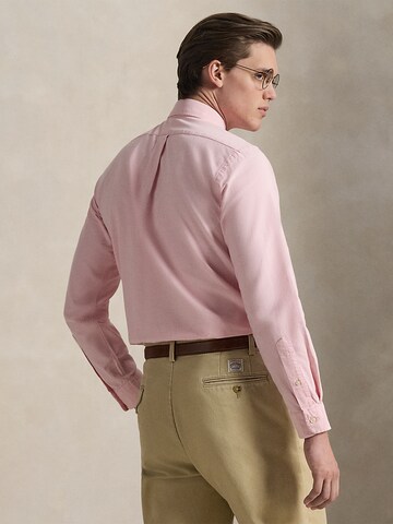 Polo Ralph Lauren Средняя посадка Рубашка в Ярко-розовый