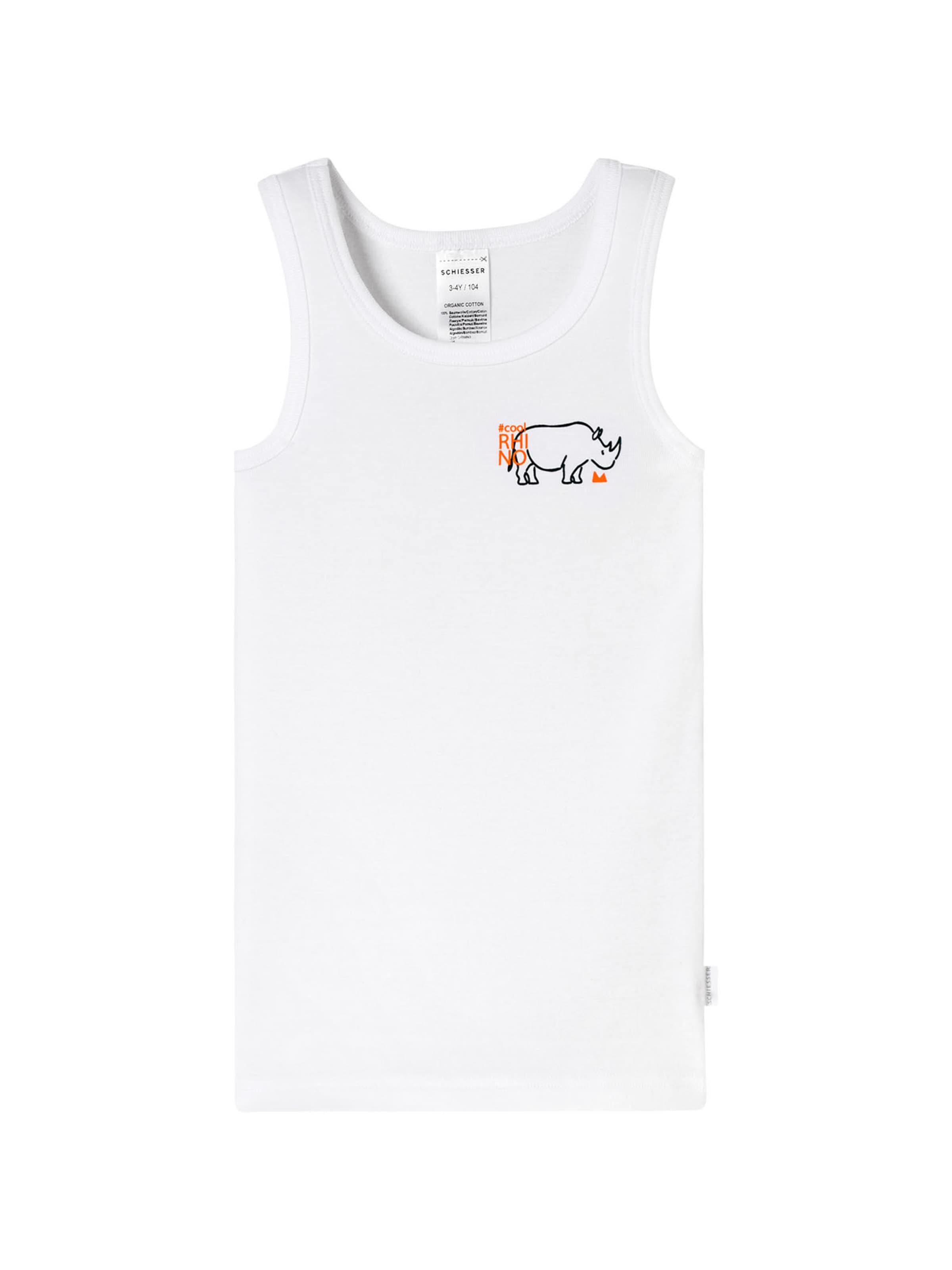 Maillot de corps ' Fine Rib ' SCHIESSER en bleu