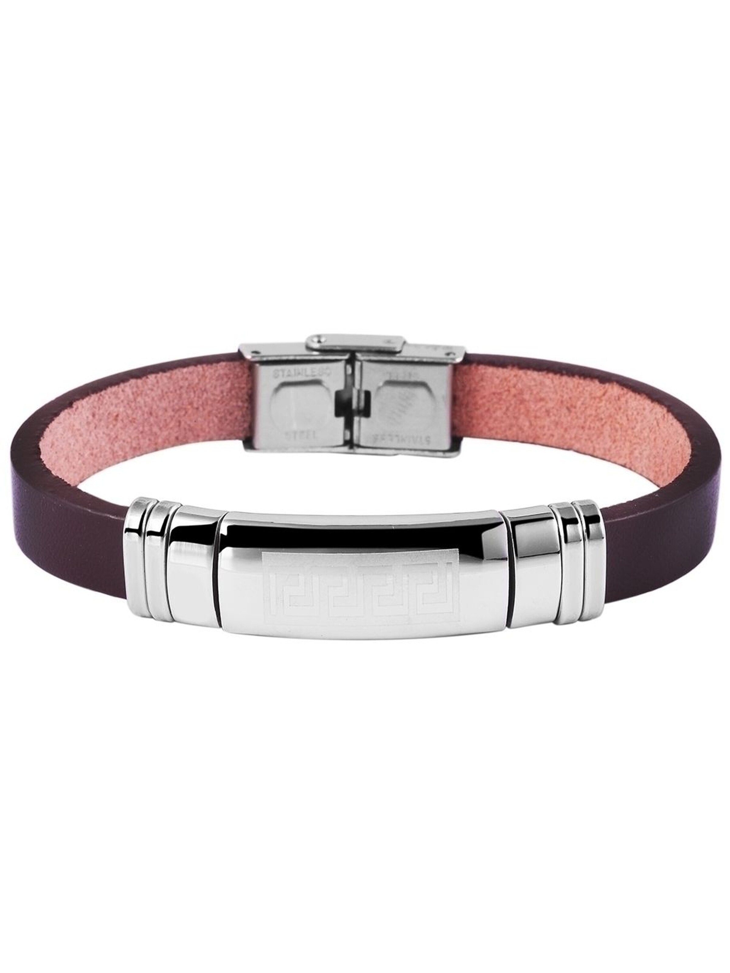 Akzent Bracelet 'Trajan' in Brown: front