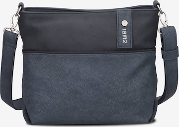 ZWEI Schoudertas 'JANA J8' in Blauw: voorkant
