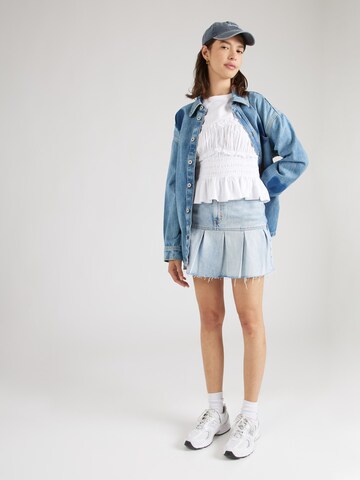 PIECES Shirt 'PCMARIA' in White