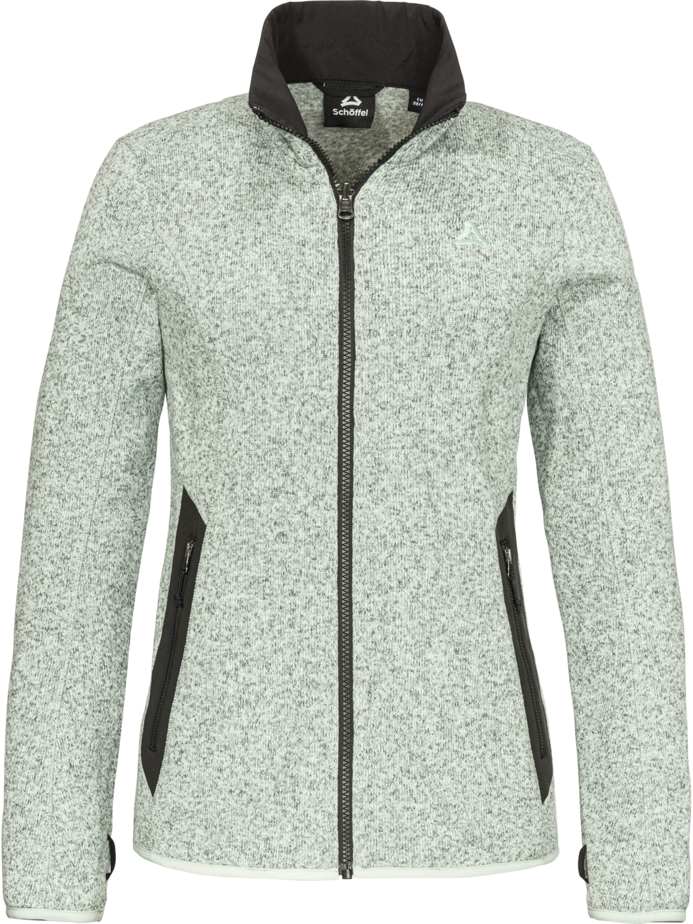 Schöffel Funktionsfleecejacke in Grün: Vorderseite