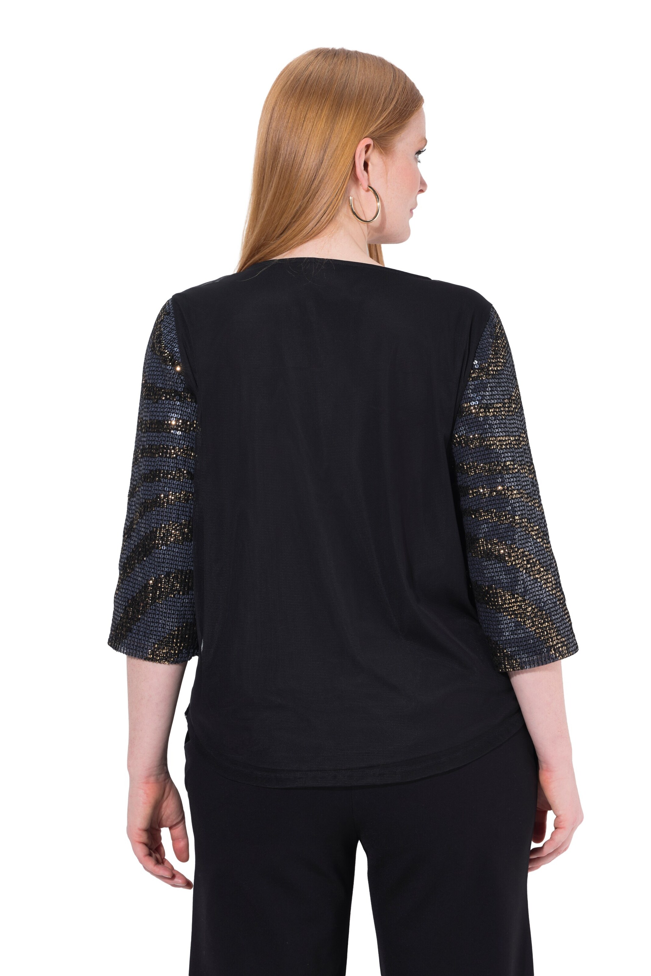 Ulla Popken Blouse in Black