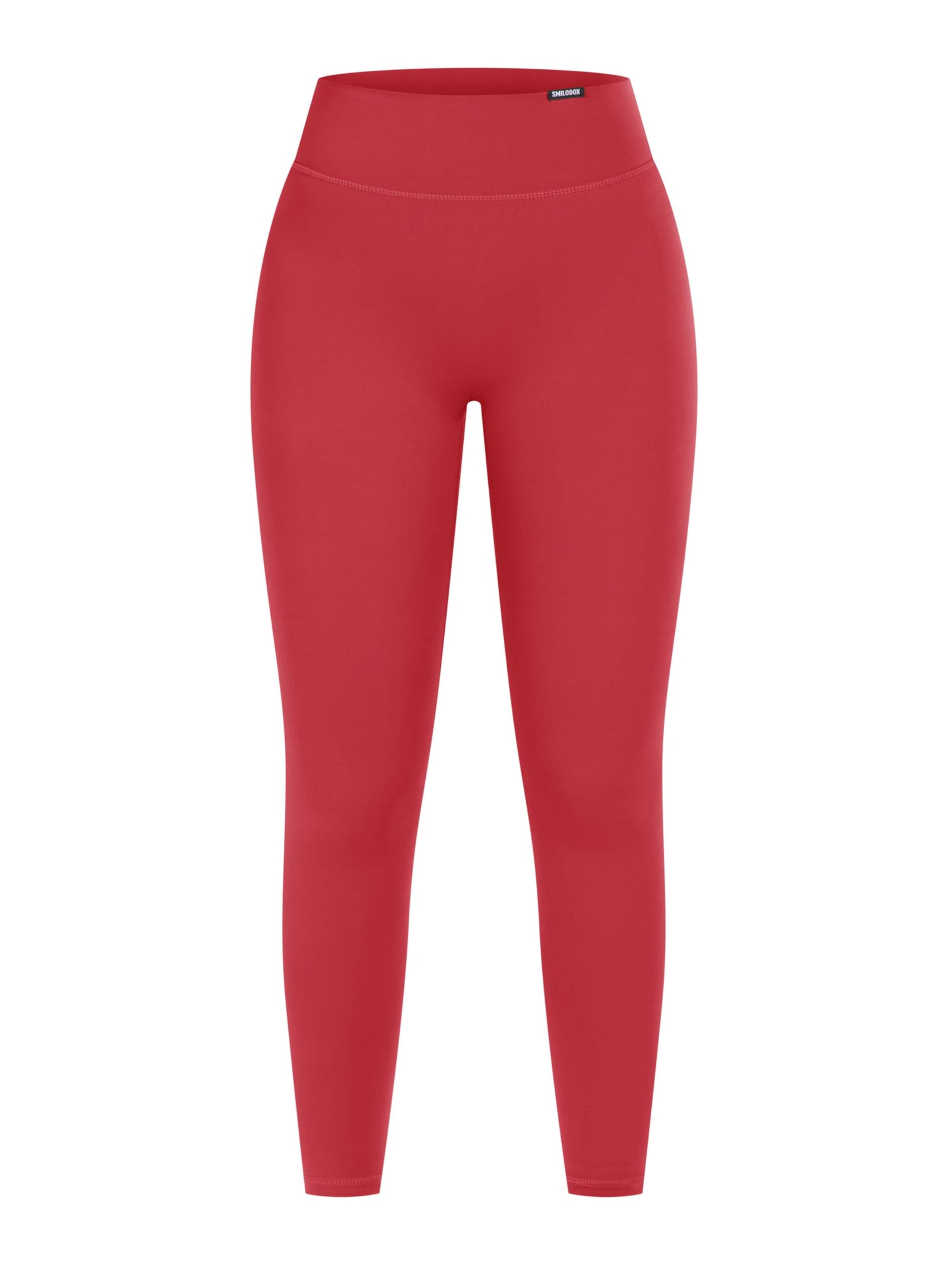 Smilodox Leggings in Rood: voorkant