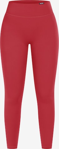 Smilodox Leggings in Red: front