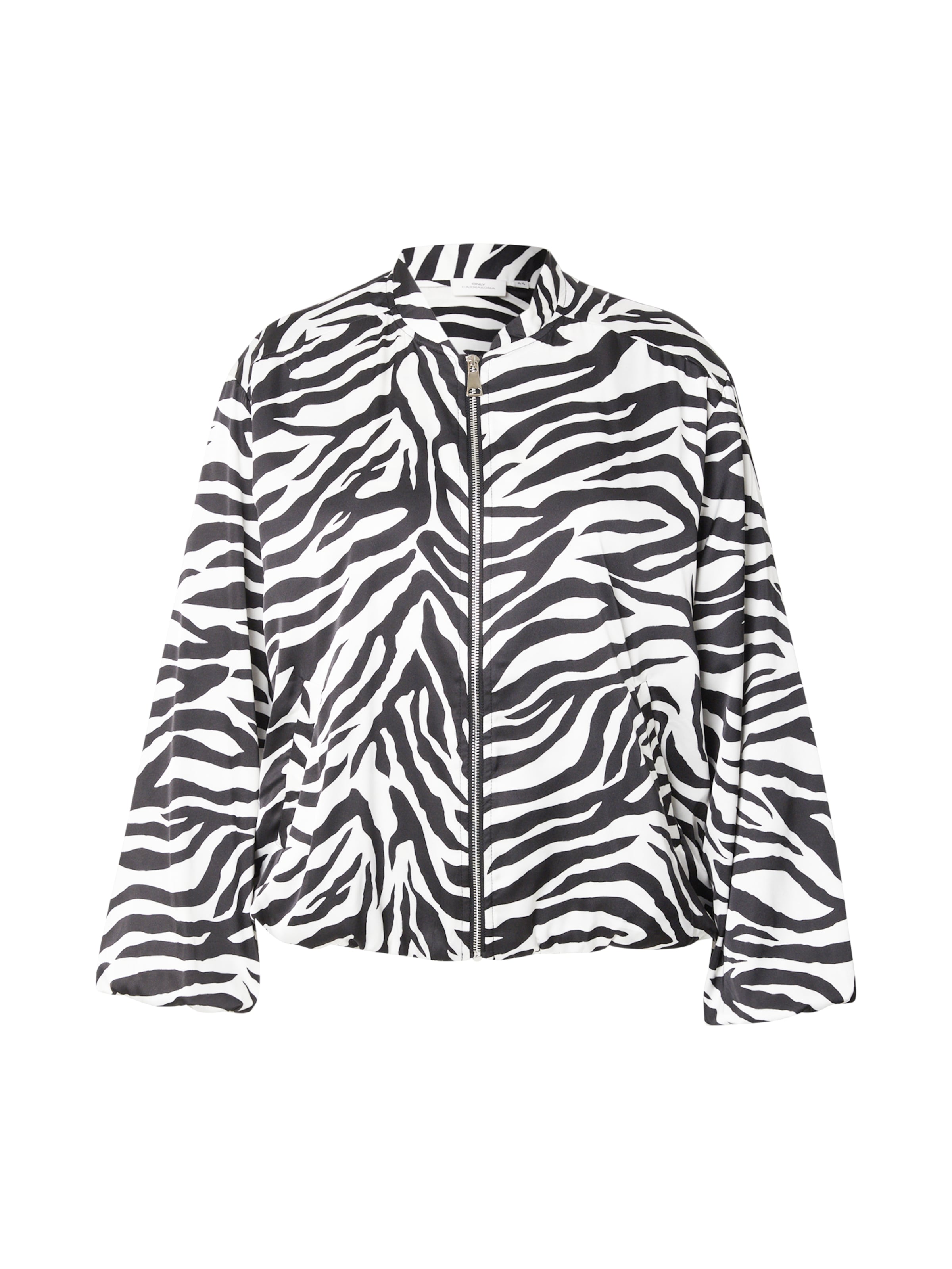 ONLY Carmakoma Преходно яке 'CARLUA' в черно: отпред