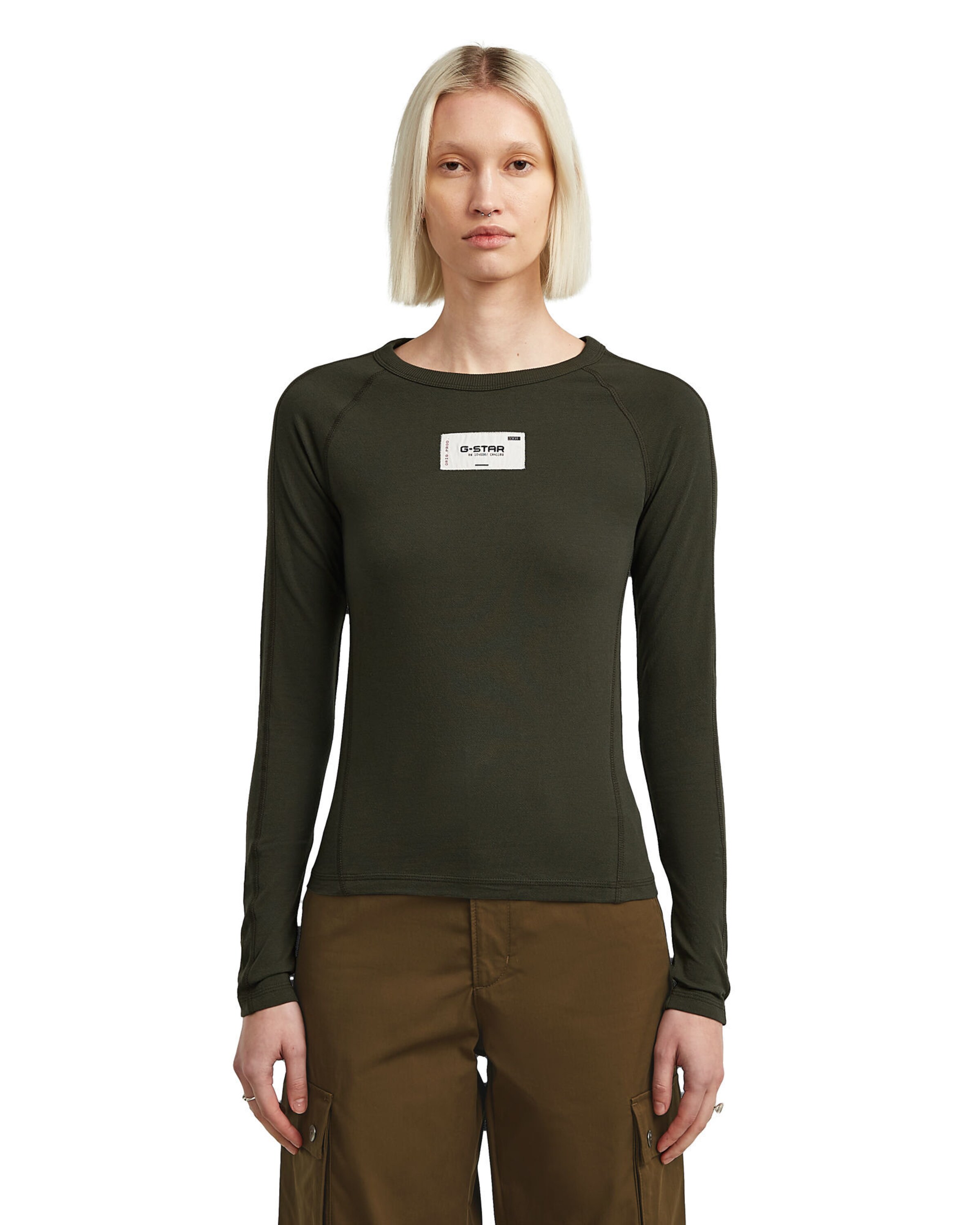 G-STAR Shirt in Grün: Vorderseite