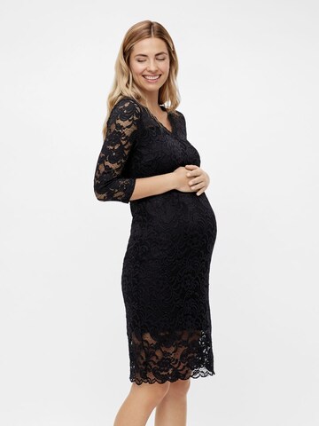 Robe de cocktail MAMALICIOUS en noir