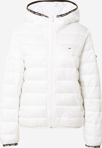 Tommy Jeans Between-Season Jacket in White: front