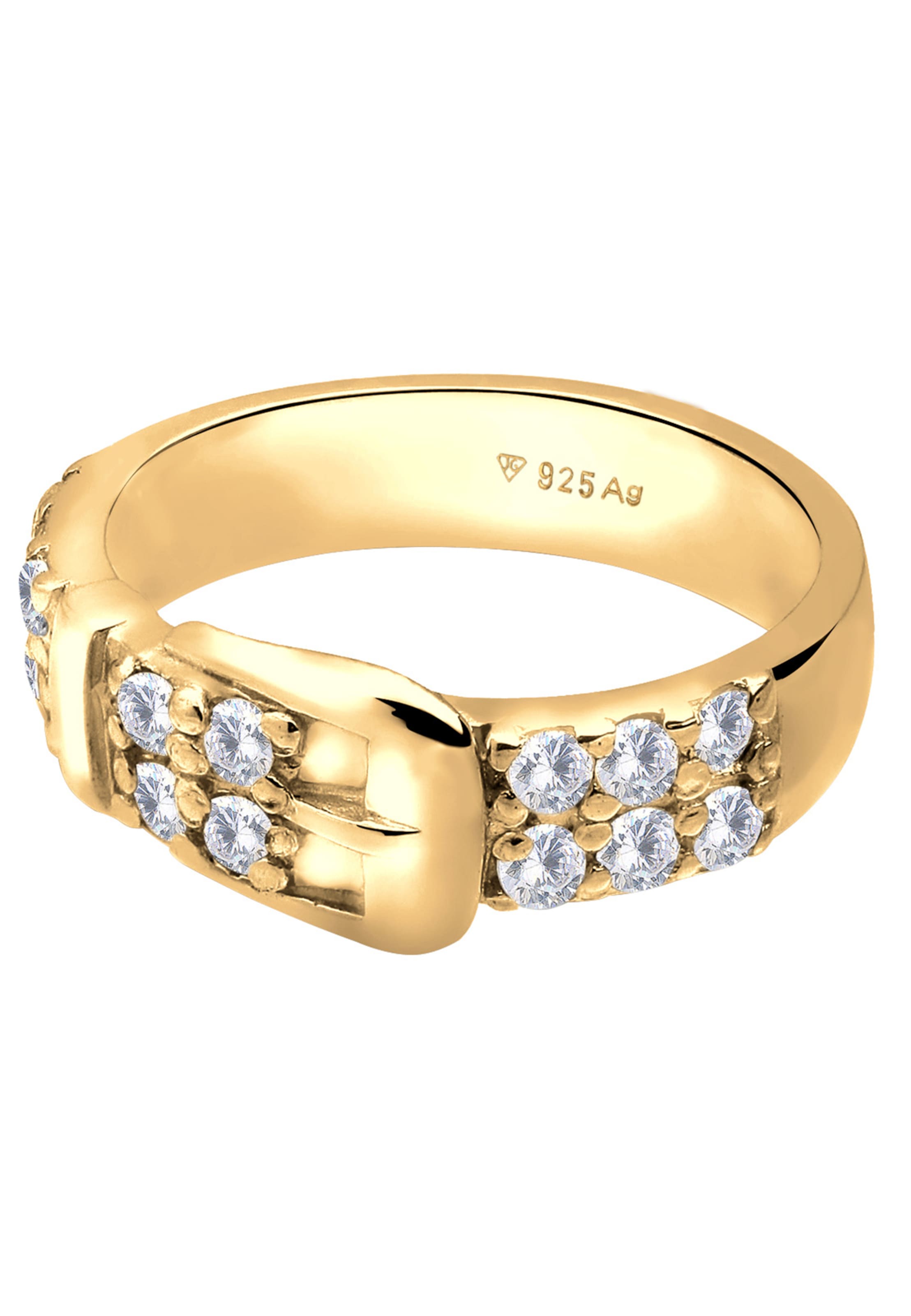 ELLI Ring 'Gürtel' in Gold