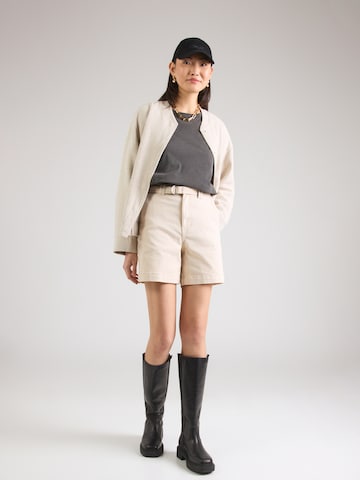 VILA Regular Jeans 'VIOLA' in Beige