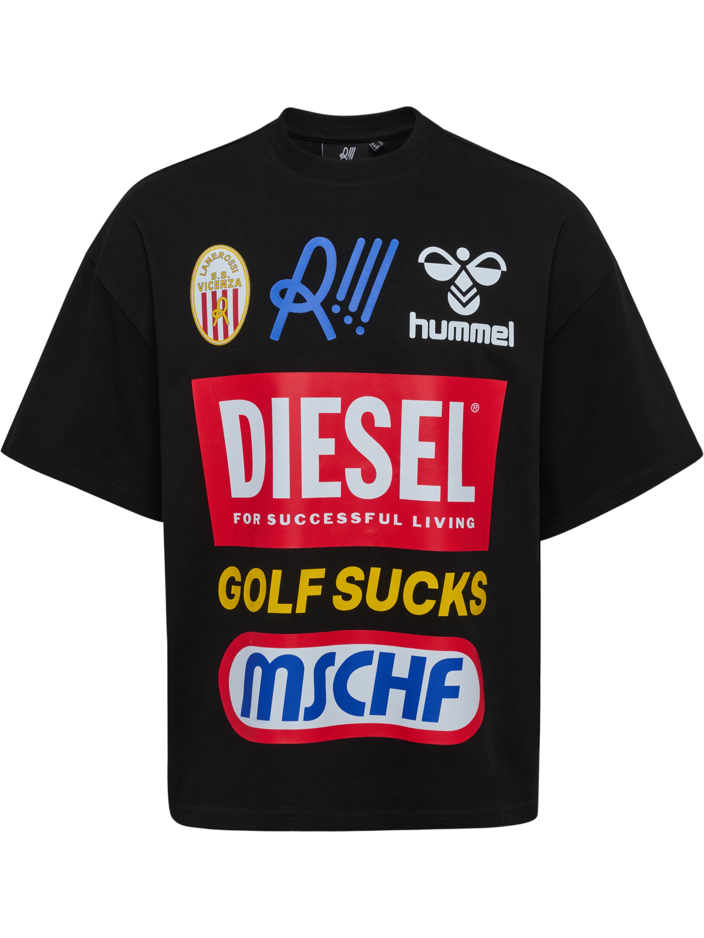 Hummel Fodboldtrøje i XXL i blandingsfarvet / sort, Produktvisning