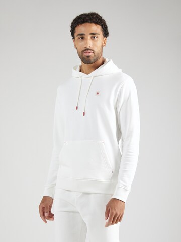 SCOTCH & SODA Sweatshirt 'Essential' in White: front