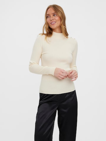 VERO MODA Sweater 'Gold' in Beige: front