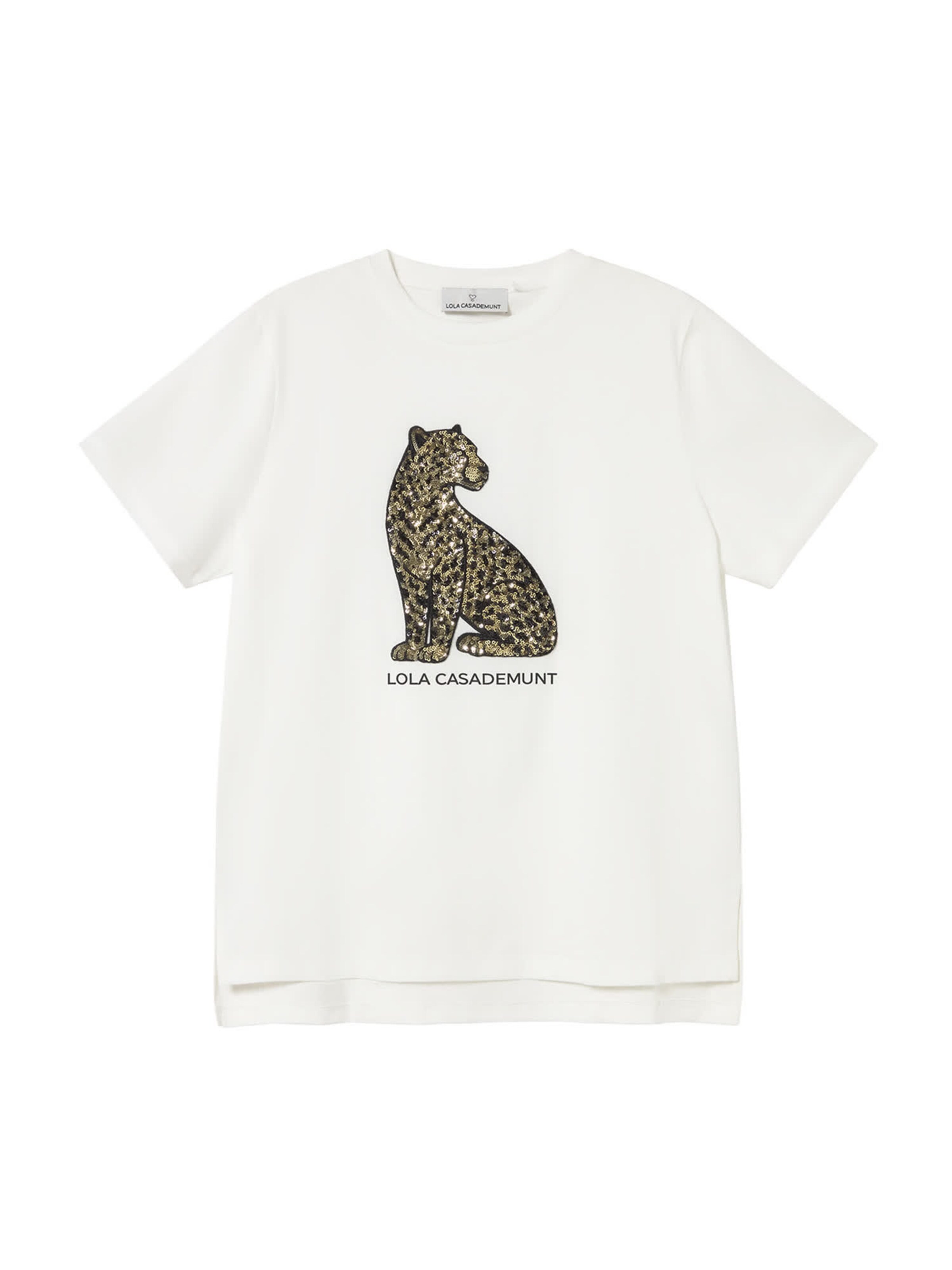 Lola Casademunt - Camiseta en blanco: frente