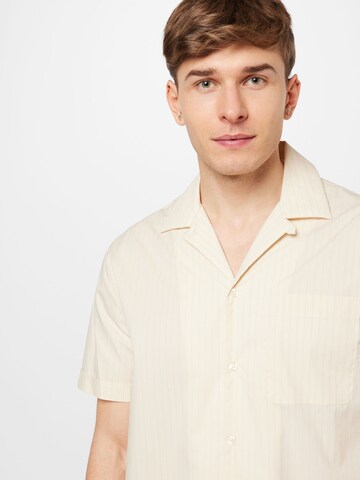 Liu Jo Uomo - Ajuste regular Camisa 'FANTASIA' en beige