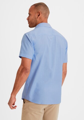 H.I.S Regular Fit Hemd in Blau