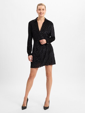 Robe-chemise ' Kaminke ' HUGO en noir : devant