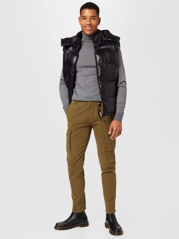 STRELLSON Loosefit Hose 'Lucco' in Braun
