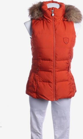 TOMMY HILFIGER Weste (Outdoor) XS in Orange: predná strana